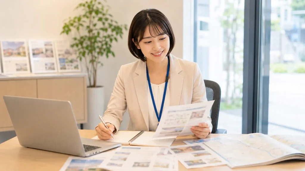 売却活動のイメージ（物件資料の調査と準備）