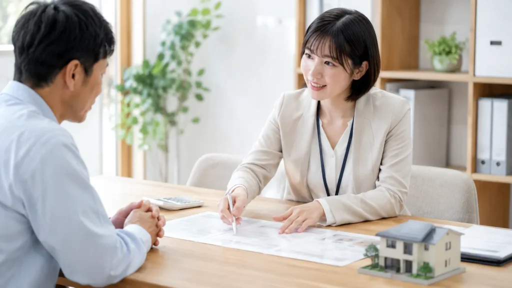 買取と仲介の両方を扱う売却相談のイメージ