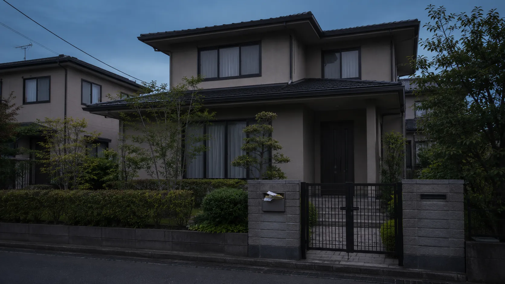 転勤で空き家になった家のイメージ