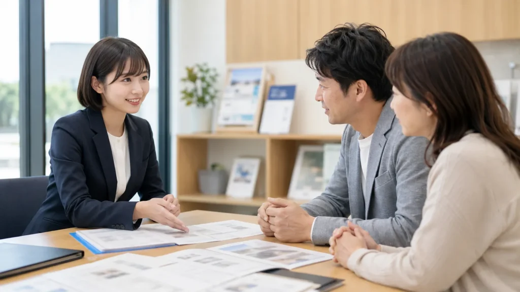 近所に知られずに進める売却の相談をする手元のイメージ